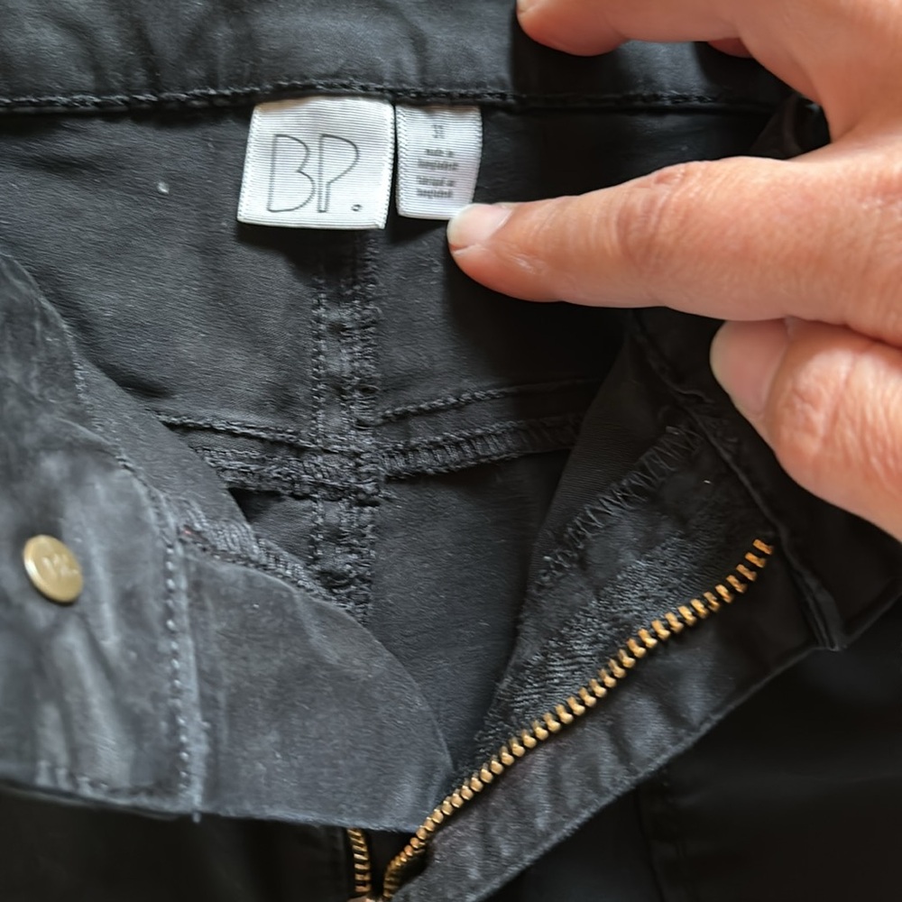 bp Dark Blue Moto Skinny Pants - Picture 9 of 10